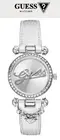 NWT GUESS Iconic Shine & Dazzle Crystal Watch Women 32mm