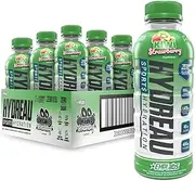 EHP Labs Hydreau Sports Electrolyte Hydration Drink - Sugar Free Electrolytes with Coconut Water Powder, Taurine & Tyrosine - Essential Electrolytes for Energy, Focus, & Endurance. 12 Pack, Kiwi Strawberry