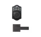 Amazon Basics Electronic Keypad Deadbolt Door Lock Passage Lever Matte Black $75