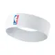 NIKE NBA DRI-FIT 單色頭帶-客場-髮帶 慢跑 一只入 籃球 飛人喬丹 白紅藍 F