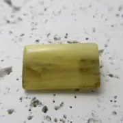 Genuine Butterscotch BALTIC AMBER Square Brooch / Pin 925 STERLING SILVER #0074