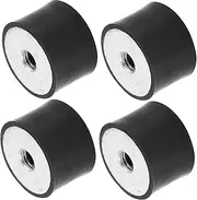 MUCKLILY 4pcs Rubber Mounts Vibration Shock Absorbers for Compressors Noise Reduction Vibration Isolation for Machinery Applications