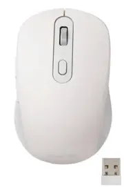 ELECOM Wireless Mouse Quiet Rechargeable OSMOD Six Compatible with both