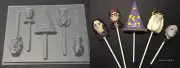 HARRY POTTER FRIENDS Wizard Hat Chocolate Candy Lollipop Mold