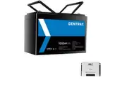 Gentrax 12V 100Ah Lithium Battery + SRNE 12V/24V 40A MPPT Solar Charge Controller