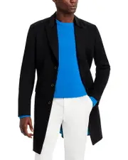 Paul Smith Chesterfield Velvet Collar Topcoat