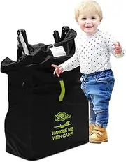 [Kiddi Go] Travel Stroller Bag - Standard or Double Stroller Travel Bag For Airplane | Water-Resistant, Sturdy, Designed