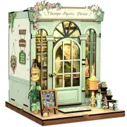 Book Nook Kit, DIY Miniature House Kit for Adults Activity Mini Puzzle