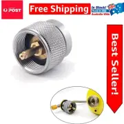 Efficient Propane Adapter Converter for Small Camping Tanks - 35g Lightweight