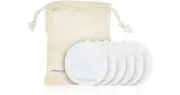 Tweezerman washable make-up remover pads + 6-piece case