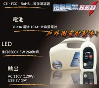 在飛比找Yahoo!奇摩拍賣優惠-☆電霸科技☆ 戶外用電 無敵電匠 MP309AC+ USB充