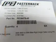 PASTERNACK PE36475-40 SMA Male to SMA Male Right Angle Cable Using PE-C195 Coax