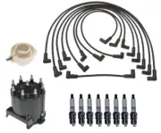 ACDelco Ignition Kit Distributor Rotor Cap Wire & Spark Plugs for GMC P3500 5.7L