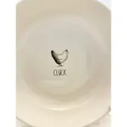 Rae Dunn Farm Line OINK CLUCK Pasta Bowls NEW