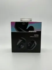 BOSE ULTRA OPEN EARBUDS BLACK NEW/SEALED 100% GENUINE 881046-0010