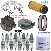 Tune Up Kit Filters Cap Wire Plugs For PONTIAC FIREBIRD V8 5.7L VIN (P) 1977