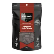 Black Hawk Kangaroo Jerky Sticks Dog Treats - 100g
