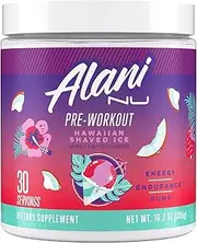 Alani Pre-Workout Hawaiian Shaved Ice30 Servings