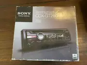 New In Box Sony Radio Stereo FM/AM Compact CD player CDX-GT260MP Sealed
