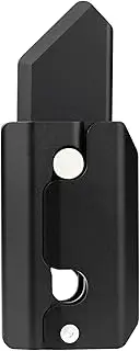 FREELOVE Gravity Knife Fidget Toy for Adults, Metal Figette Toys, Inertia Flipping Slider, Men Cool Clicker EDC Cube, Perfect for Men Teens Anxiety Stress Relief (Aluminum Black)