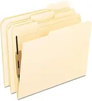Pendaflex FOLDER,W/FSTNR,1/3TB,BULK