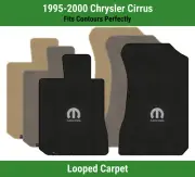 Lloyd Classic Loop Front Carpet Mats for '95-00 Chrysler Cirrus w/Black M-Mopar (for: Chrysler)