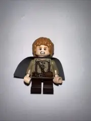 LEGO Lord of the Rings Samwise Gamgee Dark Tan Shirt Cape Minifigure LOR004