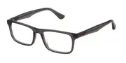 Police VPLN16 ORIGINS LITE 21 06S8 Men's Glasses Clear Size 56 - Private Health Rebate - Blue Light Block Available