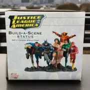 JLA Build A Scene Statue Part 2 New 2008 Superman Black Canary DC Amricons #1739