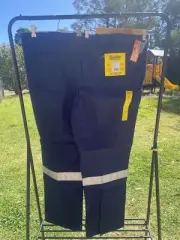 Bisley Work Pants 3M Tape Mens Cotton Drill Heavy duty BP6007T_BPCT 127S
