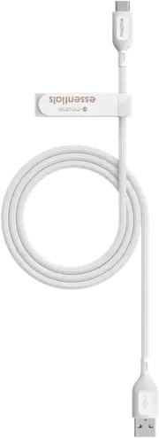 Mophie Essential USB-A-Lightning Cable 2M White