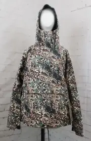 686 Outline Shell Anorak Snow Jacket Women's Large, Antler Spotted New