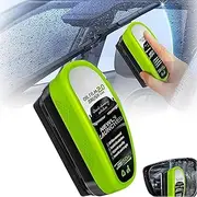 2025 Automotive Oil Film Cleaning Brush, Powerful Glass Cleaning Board, Oil Film Cleaner for Window Remove Dirt Improve Clarity & Visibility, Car Cleaning Kit for Car Window & Windshields (1Pcs)
