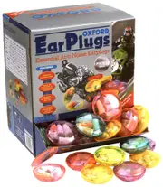 Oxford SNR35 Ear Plugs, orange for Men One Size