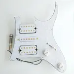 用於 IBAZ RG 系列電吉他的預接線 PICKGUARD IBANEZ RG 吉他 HSH PICK GUARD 白