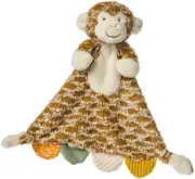 Mary Meyer Stuffed Animal Lovey Security Blanket, 13 x 9", Afrique Monkey