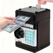 Electronic Bank Password Safe Box For Digital Coins Cash Safe Deposit Kid Gifts