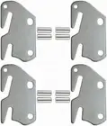 #10 Hook Plates for Wooden Beds Frame Bracket Headboard Footboard with Pin Woode