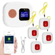 WiFi Wireless Caregiver Pager Patient Call Button Smart Alert Systems Receiver