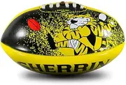 Sherrin Richmond Tigers AFL Team Softie Football, Size 20cm