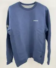 Patagonia Fitz Roy Icon Uprisal Crew Sweatshirt Men 2X Women 3X Lagom Blue NWT