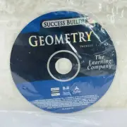 NEW‼ The Learning Company GEOMETRY Success Builder CD-ROM 1998 Teacher Resource