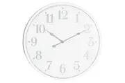 Hill Interiors Aubrey Wall Clock (White) (49cm x 4cm x 49cm)