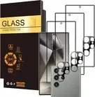 3+3 Samsung Galaxy S24 Ultra Screen Protector Glass Anti Fingerprint Clear Saver