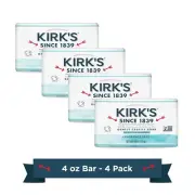 Original Coco Castile Soap Fragrance Free 4 oz, Pack 18