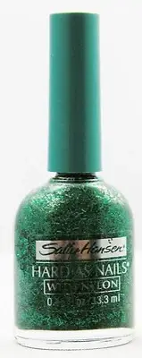 2 bottles Sally Hansen Hard As Nails w/ Nylon Nail Polish - Mistletoe