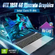 Gaming Laptop GTX 1050 4G Graphics Card DDR4 15.6 FHD IPS Laptop Windows MX150 Computer Laptops 16G RAM 512G 1T SSD Notebook