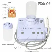 Portable Dental Ultrasonic Piezo Scaler Bottle Handpiece Tips EMS fit WOODPECKER