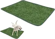 Yardenfun Artificial Grass for Dogs Dog Pee Pads Reusable Puppy Pads Washable Pet Pee Mat Delicate Portable