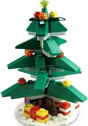[LEGO] Christmas Mini Figure Set #40024 Christmas Tree Bagged